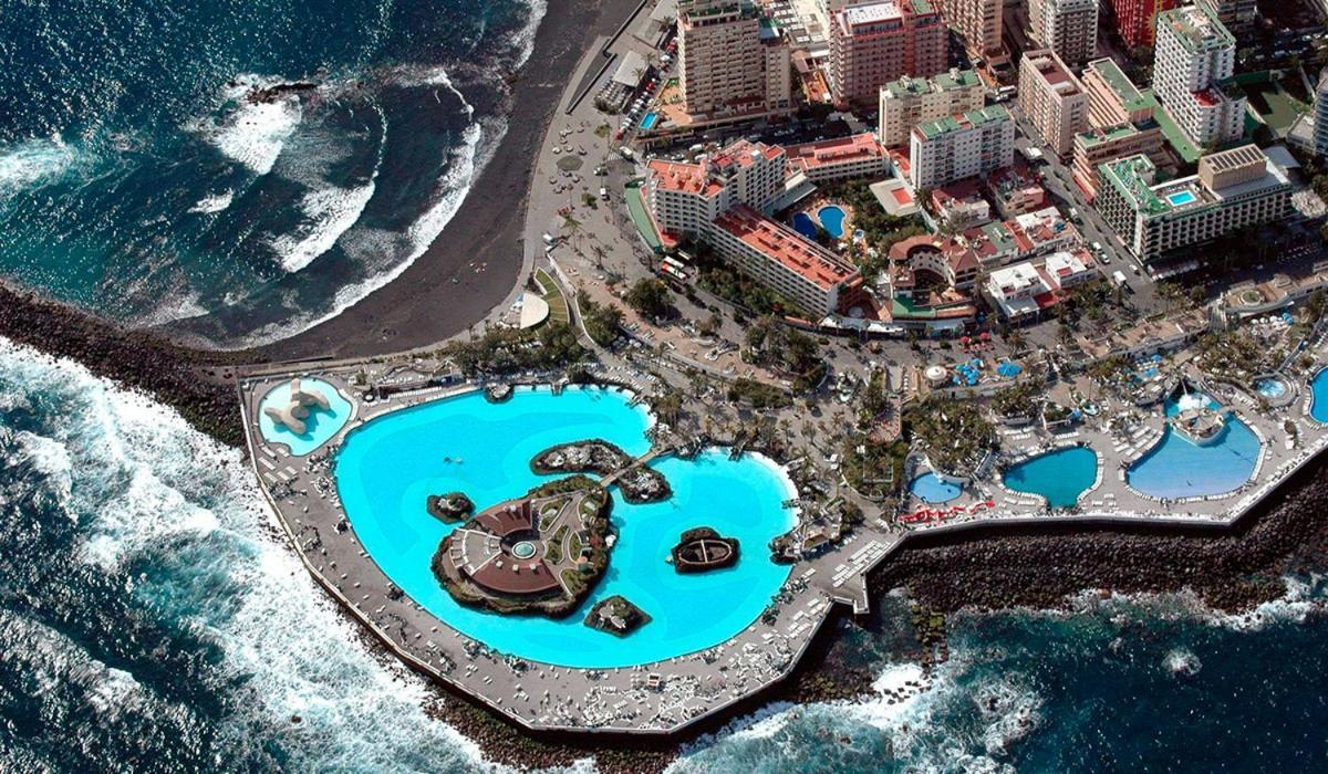 Palmeras Playa Studio: Pools, Beach, Sun & Shore Puerto de la Cruz  Exterior foto